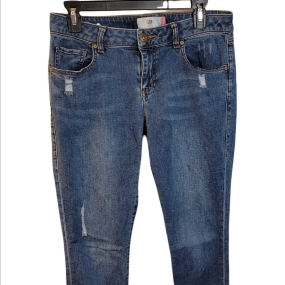 Cabi Destructed Skinny jeans #5087 Size 8